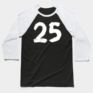 Number 25 Baseball T-Shirt